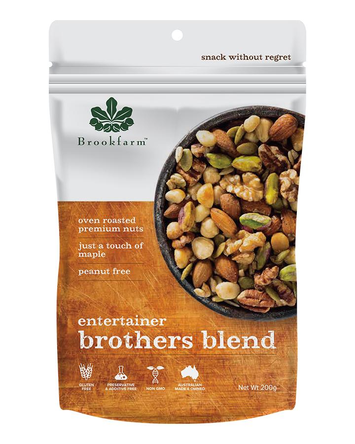 Brookfarm Maple & Pink Lake Salt Roasted Nuts 200g