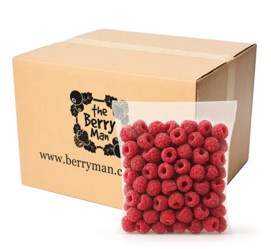 FROZEN RASPBERRIES 1KG BAG