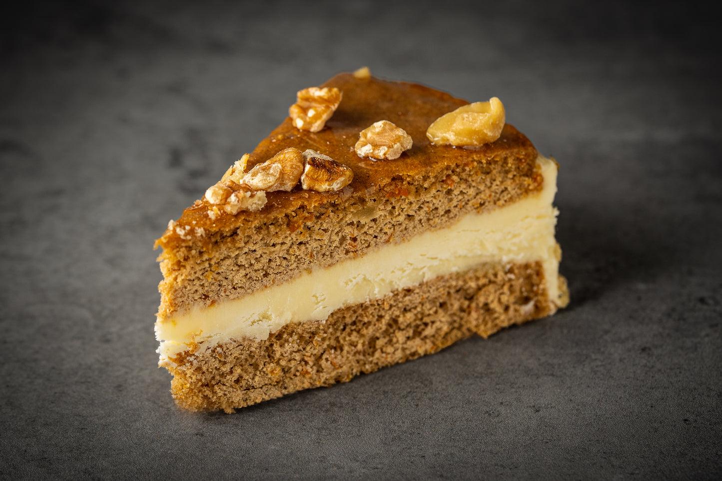 Looma's Carrot  Cake Cake 8" Sliced into 10