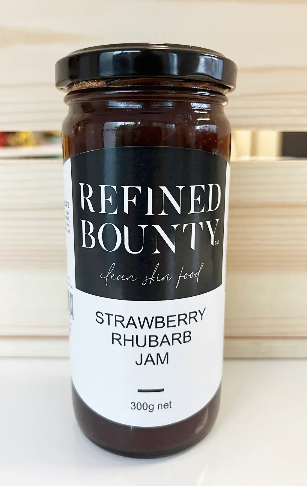 Refined Bounty Strawberry & Rhubarb Jam 300g RefinedBountyAustralia