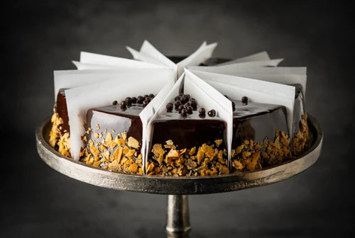 Looma's Ferrero Rocher Cake 8" Sliced into 10