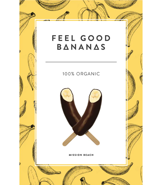 Feel Good Bananas Choc Coated Banana Carton of 30 x 100g